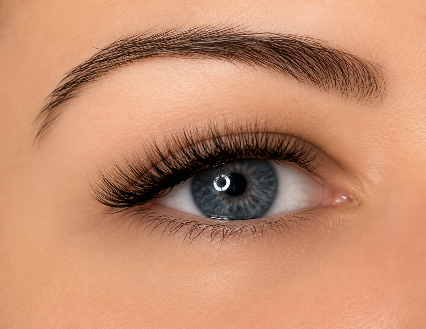 After eyelash styling appointment